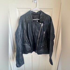 Lane Bryant Faux Leather Jacket